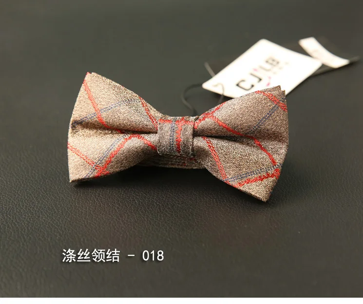 Жених бабочка взрослых плед Bowties костюмы галстуки-бабочки для Для мужчин галстук-бабочку полиэстер шейные платки модные Регулируемая