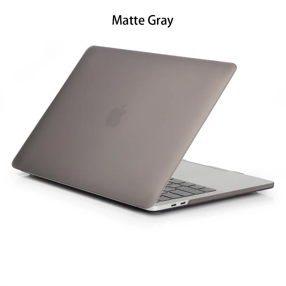 Матовые чехлы для ноутбуков Apple macbook Air 13 11 Pro retina 12 13,3 15,4, чехол для Macbook New air 13 pro 13 с сенсорной панелью