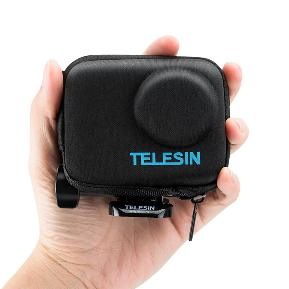 TELESIN мини сумка для хранения DJI OSMO защитный чехол экшн камеры + селфи палка монопод