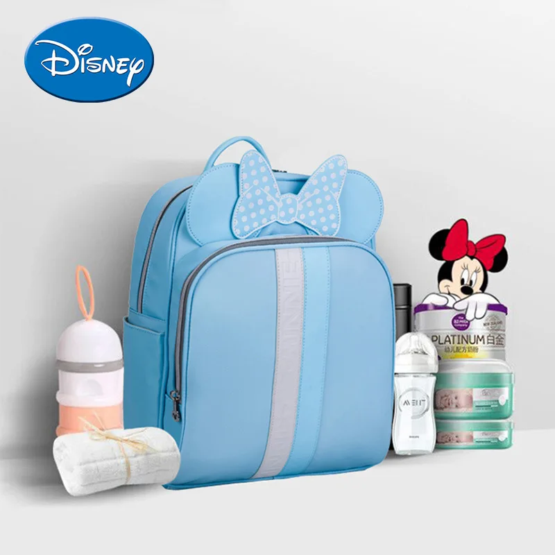 

Disney Mummy Bag Shoulders Multi-function Fashion High-capacity Baby Backpack Out Waterproof Baby Travel Backpack Diaper Bags