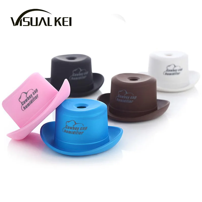 

New Bottle Cap Humidifier Portable USB Mini Air Humidifier Aroma Air Diffuser Creative Cowboy Hat Small Humidifier Incense