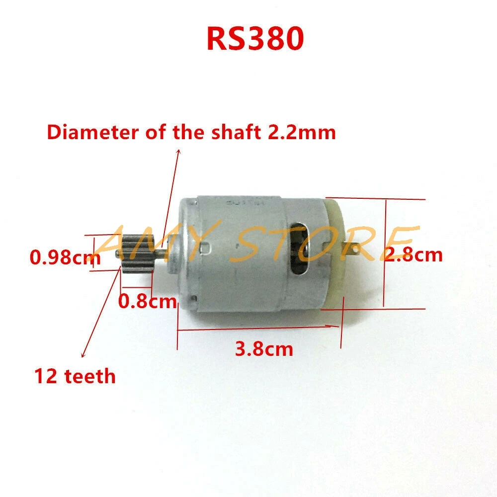 Шестерня 10 зубьев 12 зубьев 6 в 12 В RS380 390 550 мотор игрушка DIY пульт дистанционного управления электрический автомобиль ремонт двигателя DIY мотоцикл электромобиль