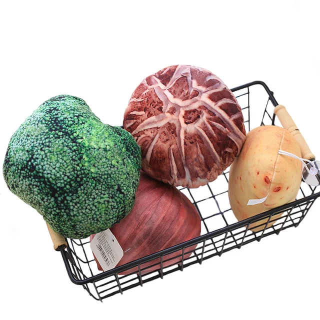 1pc 15-20cm 10 styles creative vegetables Pendant plush toy stuffed soft fruit Bag Pendant for kids girls adult cute gift 4