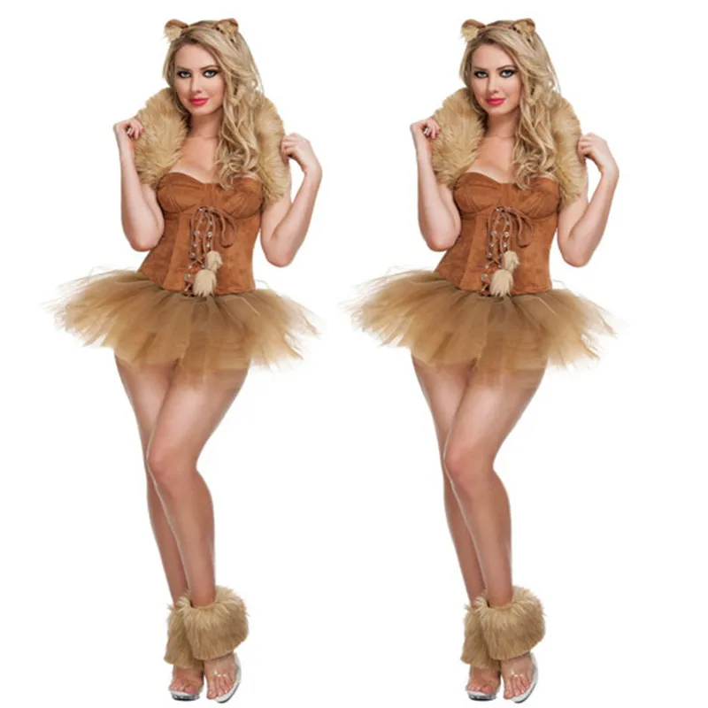 

Sexy Furry Wolf Girl Women Costume New Halloween Furry Costumes For Women Animal Costume Anime Cosplay