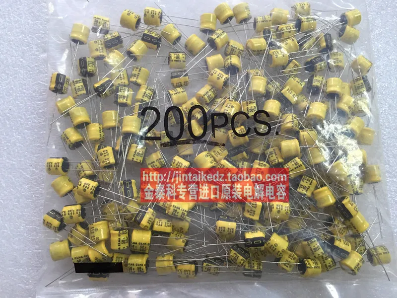 

2018 hot sale 30PCS/50PCS Imported ELNA electrolytic capacitor 50V33UF 8X7 RC2 yellow 85 degrees new origl stock free shipping