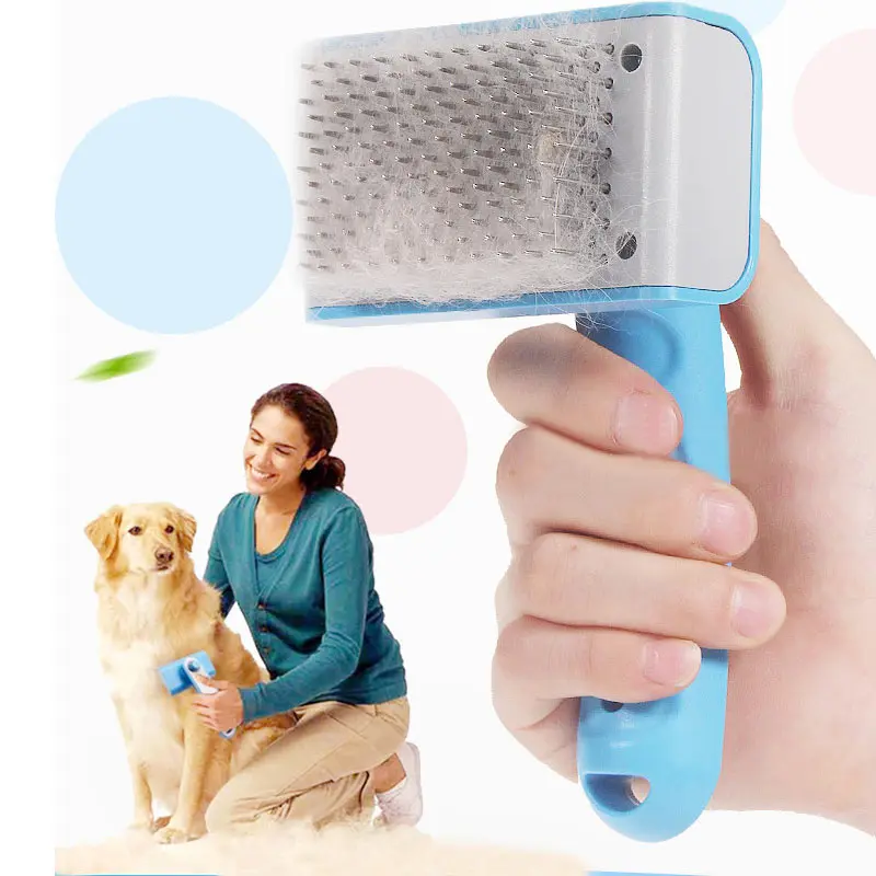 

Dog Cleaning Comb Steel Pet Hair Removal Grooming Brush Pet Accessories TT-best