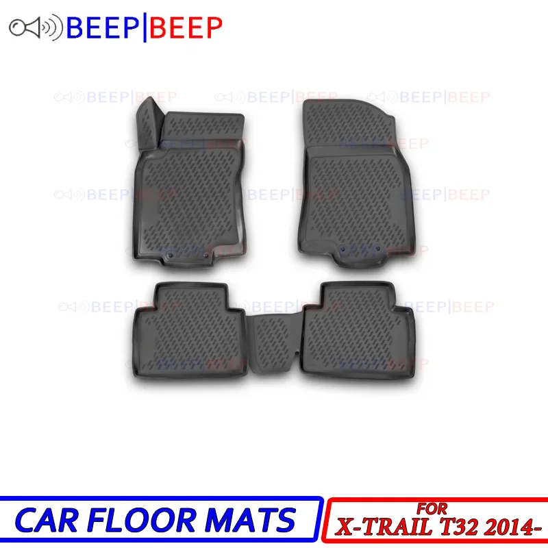 

For Nissan X-Trail T32 2014- car floor mats carpets auto floor mat dust proof water proof car styling interior decoration