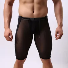 Супер сексуальные мужские многофункциональные спортивные шорты для занятий спортом пляжные плавательные шорты Brave person тонкие прозрачные пестрые мужские плавки