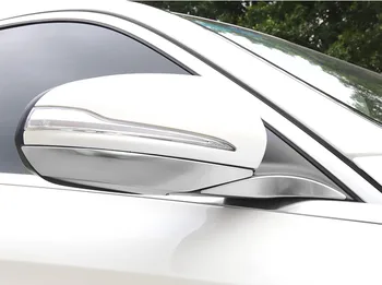 

Car styling for Mercedes Benz C class W205 C180 C200 rearview mirror frame door mirror cover trim accessories auto sticker