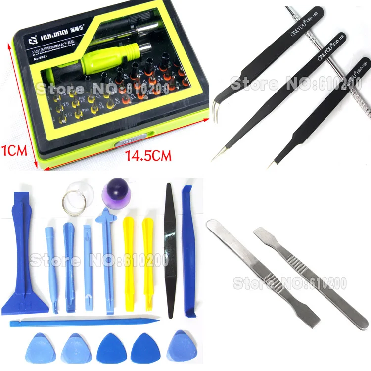 

53 in1 Multi-purpose precision Magnetic Screwdriver Set PC Notebook phone iphone4 Chaiji tools+ESD Tweezers+phone ope tools