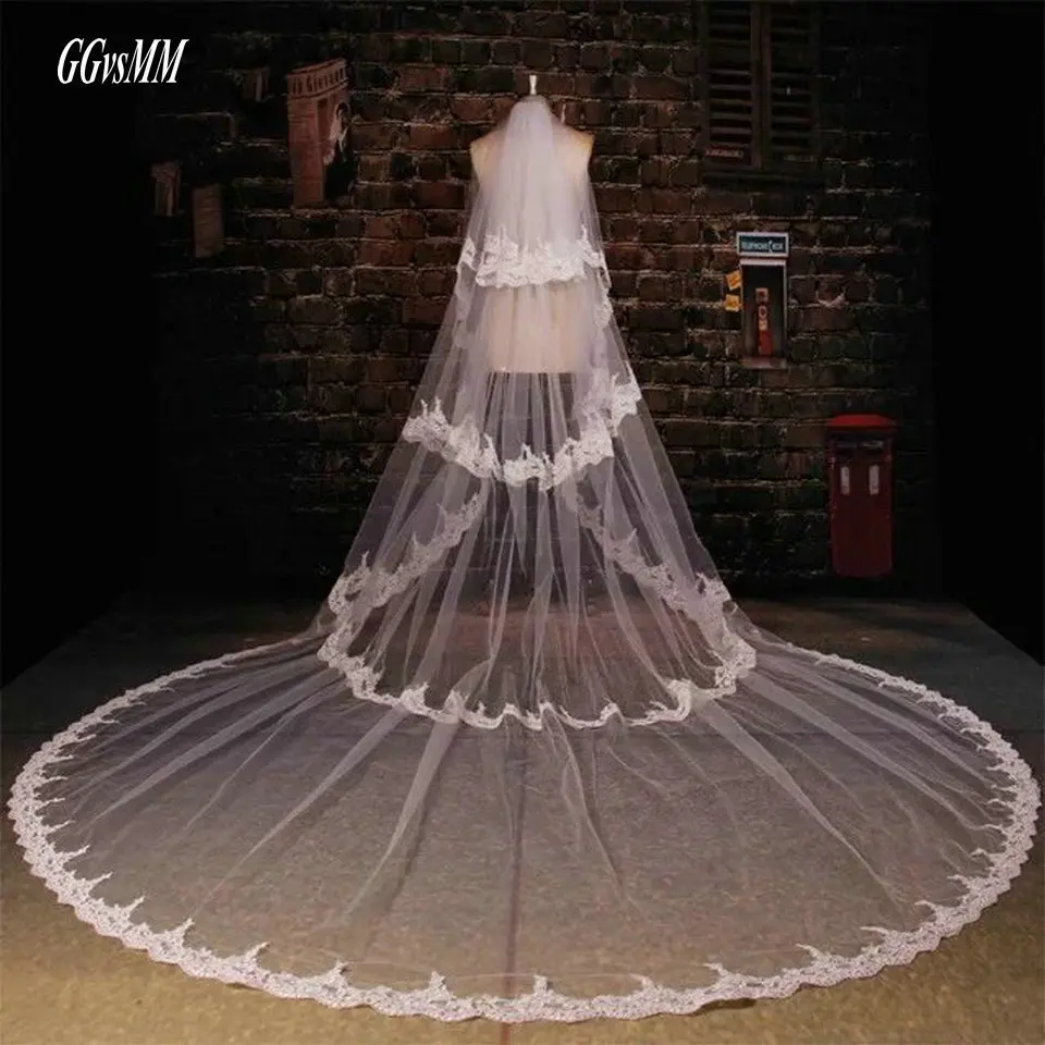 Buy Hot Sale Ivory 5 Meters Bridal Veil 3 Yard Bride