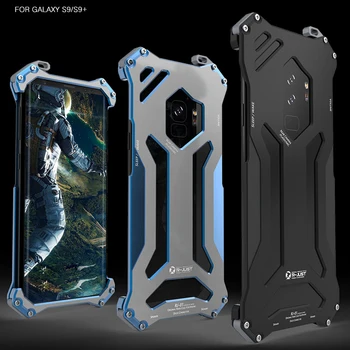 

Gundam Metal Aluminum Case Cover for Samsung Galaxy S8 s7 edge Armor Anti-Knock Phone Case For S9 Plus Powerful Shockproof Case