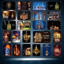 Винтажный пивной плакат Chivas Regal металлические жестяные вывески классические напитки виски декоративная табличка Настенная Наклейка для паба бара клуба домашний декор