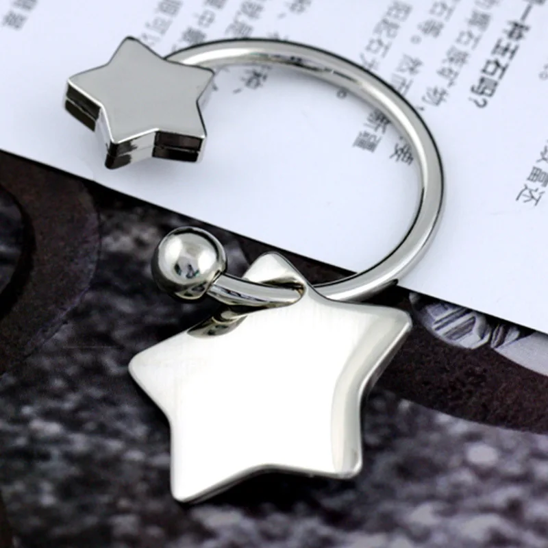 

pentagram keychain key ring pentalpha key chain key holder hihg quality portachiavi chaveiro llaveros hombre