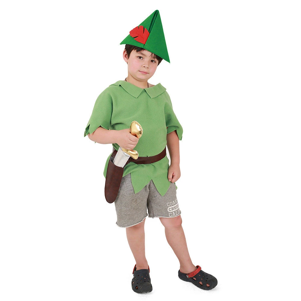 Peter pan shirt and hat Clearance