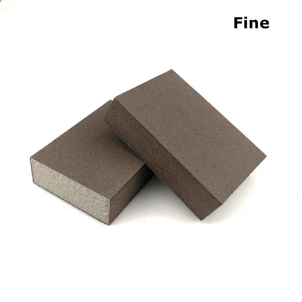 5pcs Sanding Sponge Foam Abrasive Sandpaper Blocks for Woodcrafts Polishing 