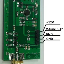 1 шт. Rf широкополосный VCO напряжение управляемый осциллятор ВЧ генератор источник частоты 515 МГц-1150 МГц