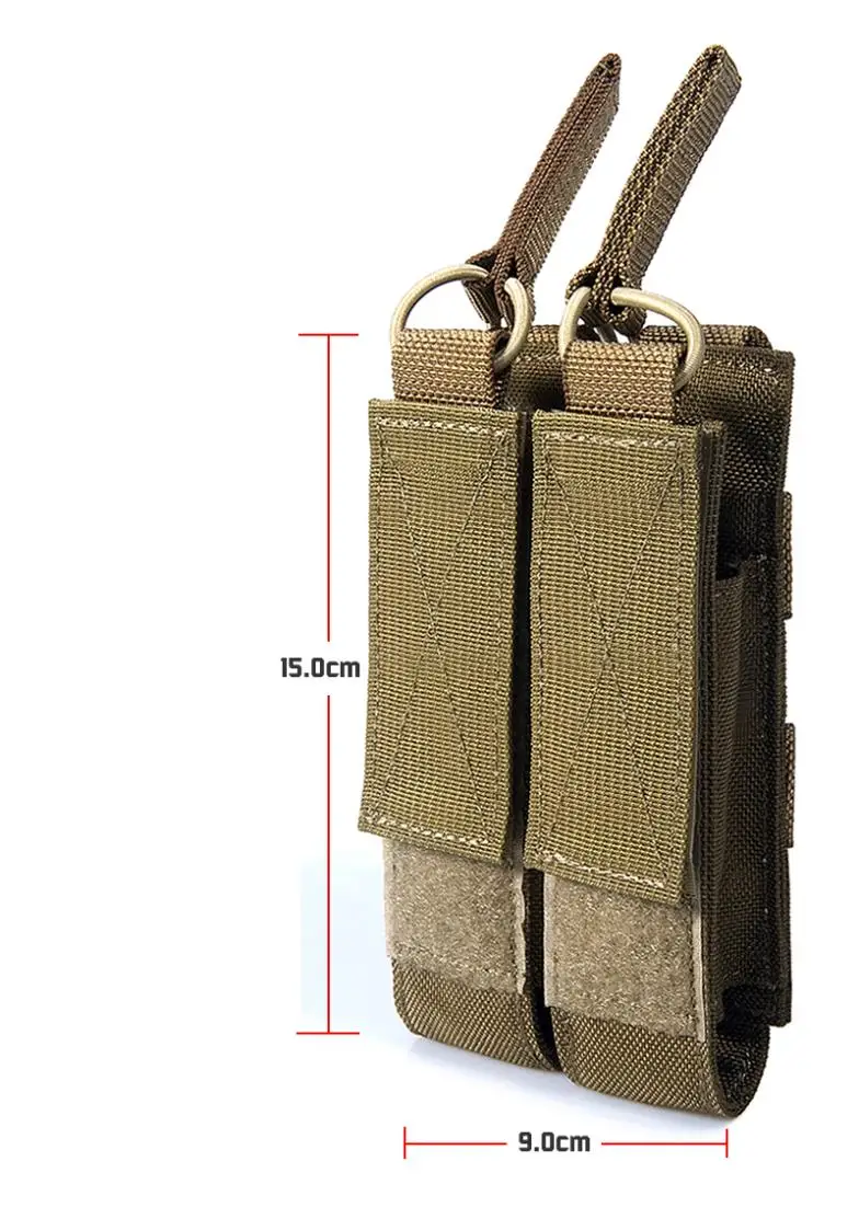 FLYYE МОЛЛ двойной открытым верхом подсумок для MP7 винтовка Мультикам AOR AU FG Wargame Airsoft