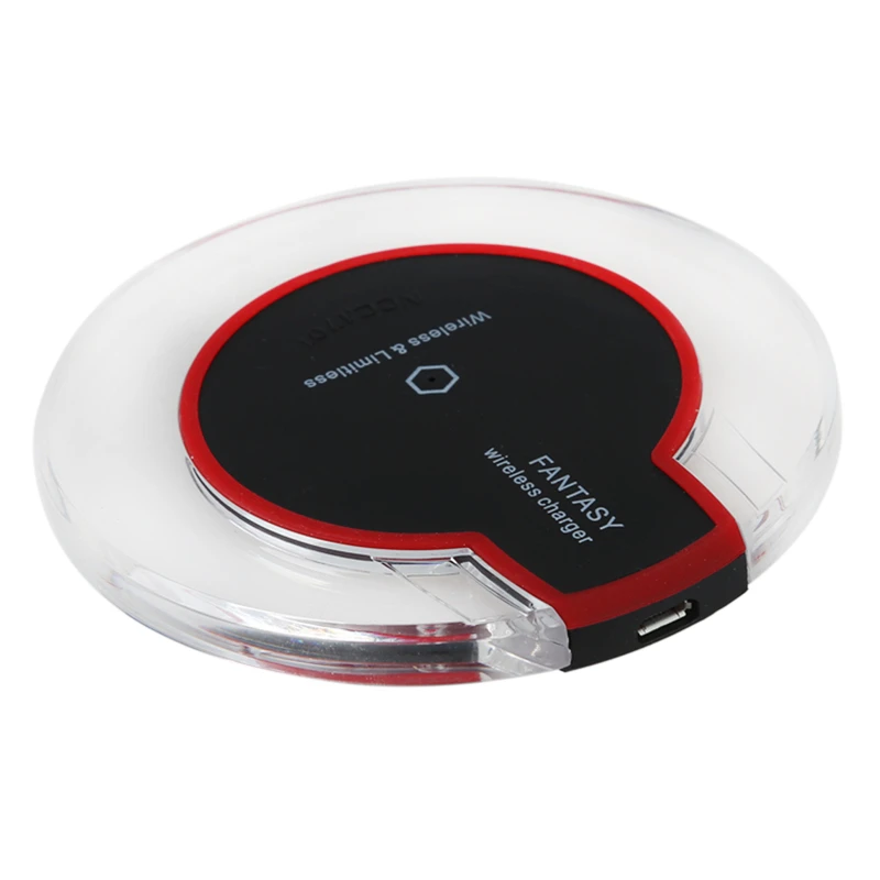 

Cordless Charging Pad Round Charger for Mobile Phones Iq Smartphone