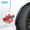 2PCS/Lot Car Styling Fender Flares Arch Wheel Eyebrow Protector Rubber Bumper 24.5cm 33cm 42cm 70cm 120cm Black DIY Moulding ► Photo 3/6