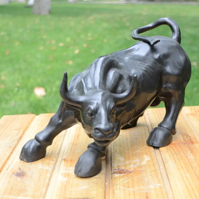 

bull copper sculpture like animal ornaments crafts jewelry gift Home Furnishing housewarming opening Zhaocai ornaments