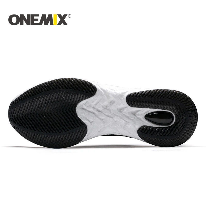 ONEMIX новинка 2019 мужская обувь для бега кожаный светильник мужские кроссовки