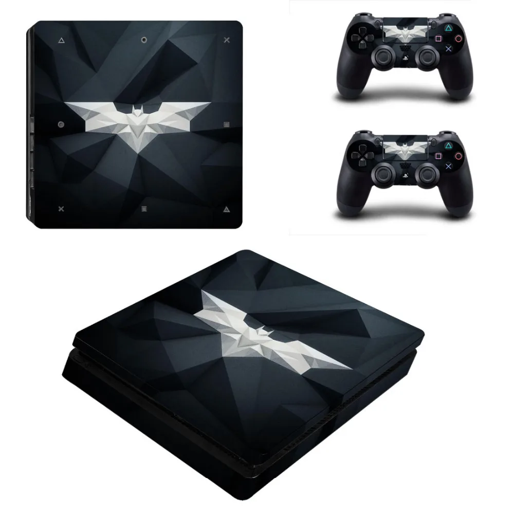

DC Batman PS4 Slim Skin Sticker Decal for PlayStation4 Slim Console and Controller PS4 Slim Skins Sticker Vinyl Accessories