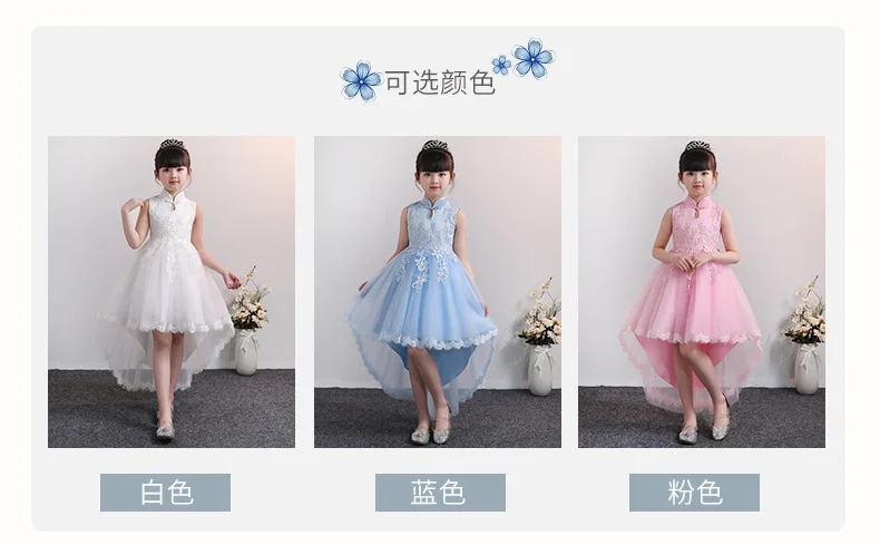 Новинка 2019 года; Элегантные Выпускные платья оригинального дизайна в китайском стиле; вечерние платья для представлений для девочек;