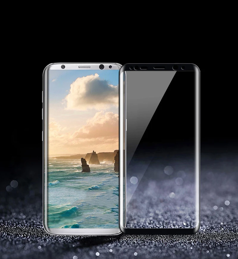 Suntaiho 3D изогнутое полное покрытие закаленное стекло для samsung Galaxy A6 Plus Защита экрана для Galaxy A8 S7edge S8 S9 Plus A5