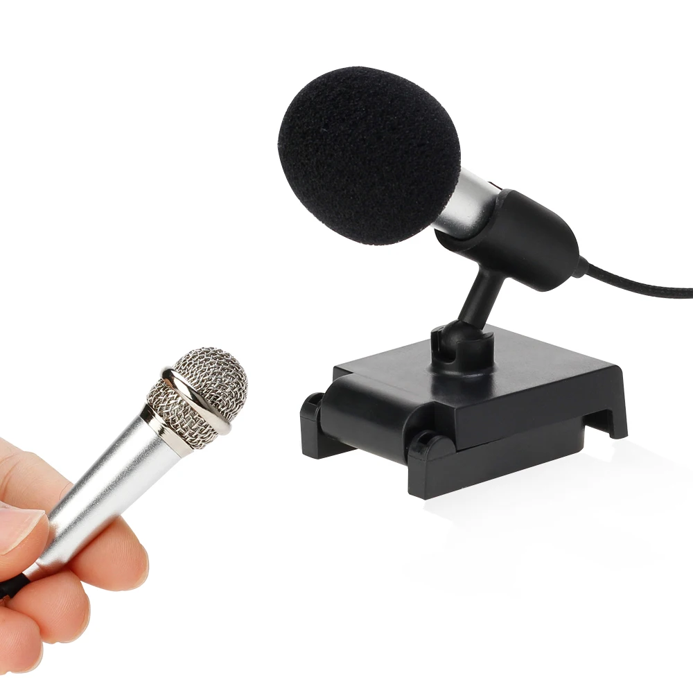 

Metal MINI Jack 3.5mm Studio Professional Microphone Handheld Mic for Mobile Phone Computer for iPhone ipad karaoke