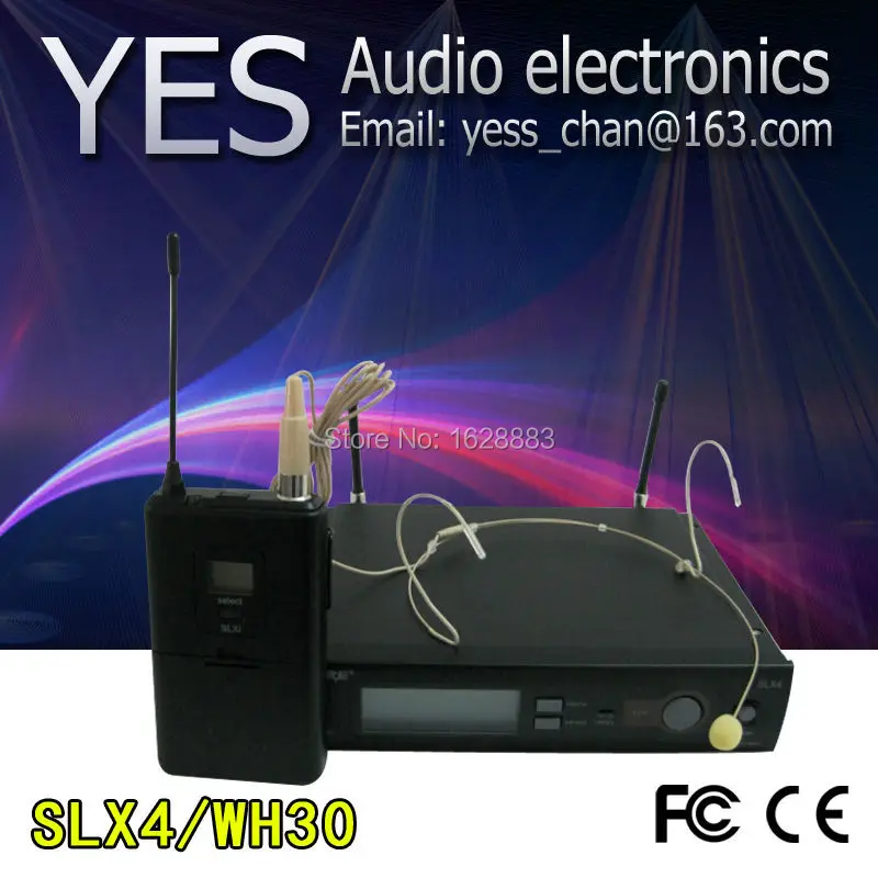 

Free shipping ,SLX24/WH30 wireless SLX14 Wireless single Headset Microphone SLX UHF Wireless Microphone