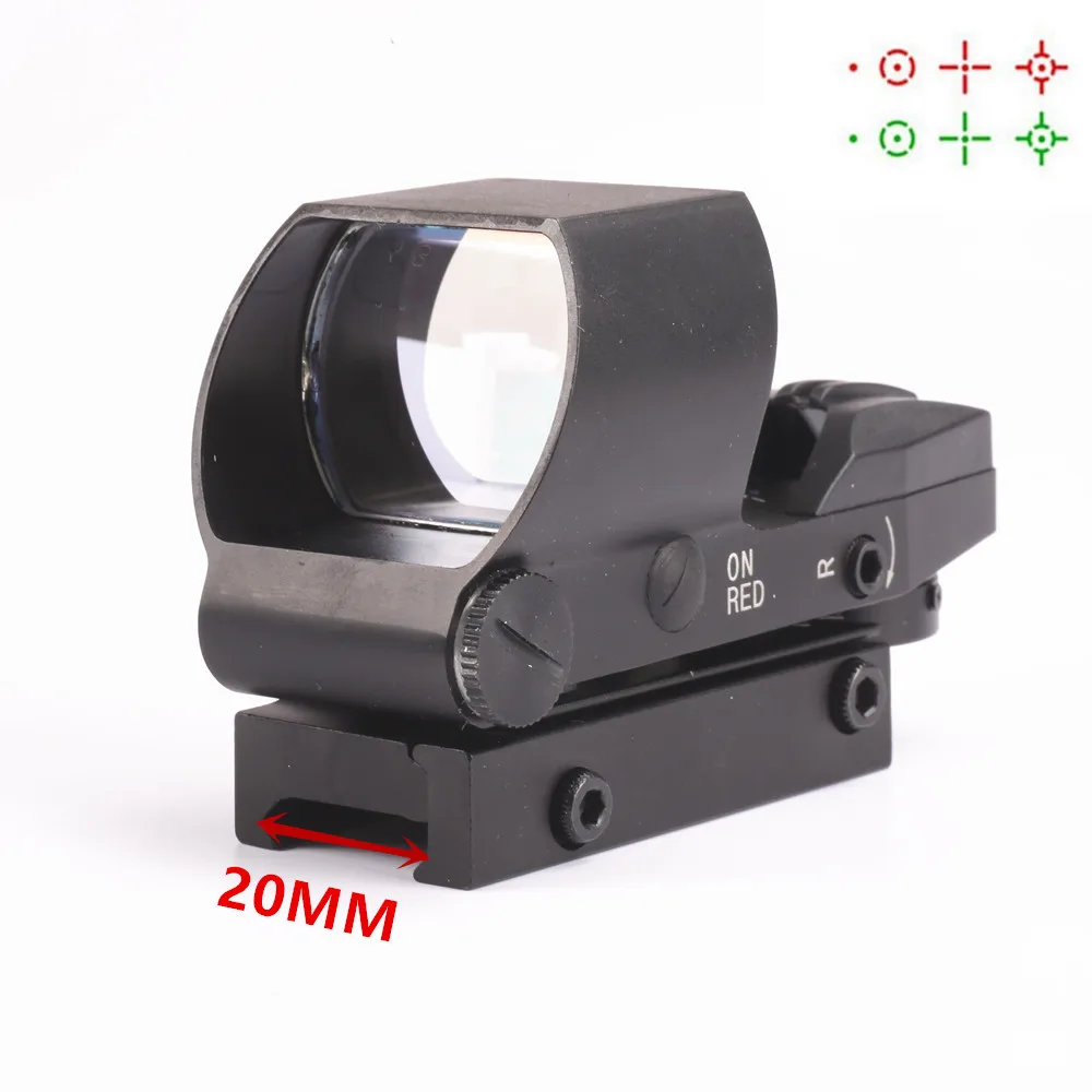 

Tactical AK Holographic 1X33 Green Red Dot Red Dot sight Mini Compact Holographic Reflex Micro Red Dot Sight Scope Rifle&Pistol