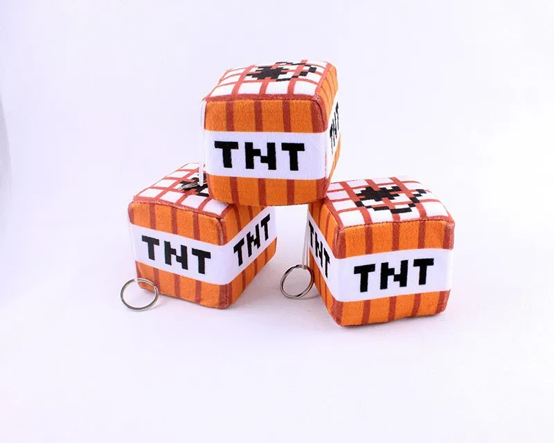 New Arrival 1pcs Minecraft Tnt 10cm Plush Stuffed Key Chain Mini Bomb Toys Minecraft Plush Doll Toys Of My World For Children Minecraft Tnt Minecraft Plushplush Doll Toys Aliexpress