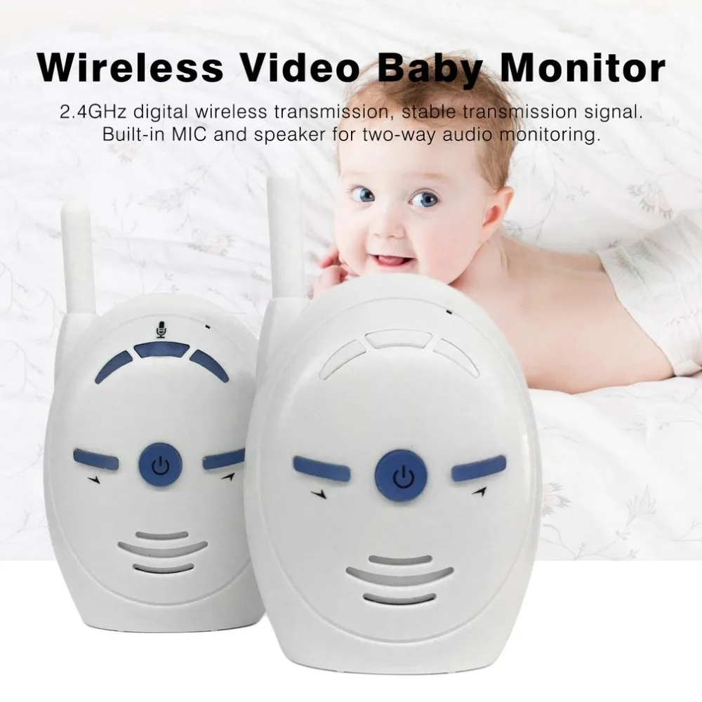 

Baby Monitor 2.4GHz Wireless Infant Audio Walkie Talkie Kits Baby Phone Kids Radio Nanny Babysitter babyfoon