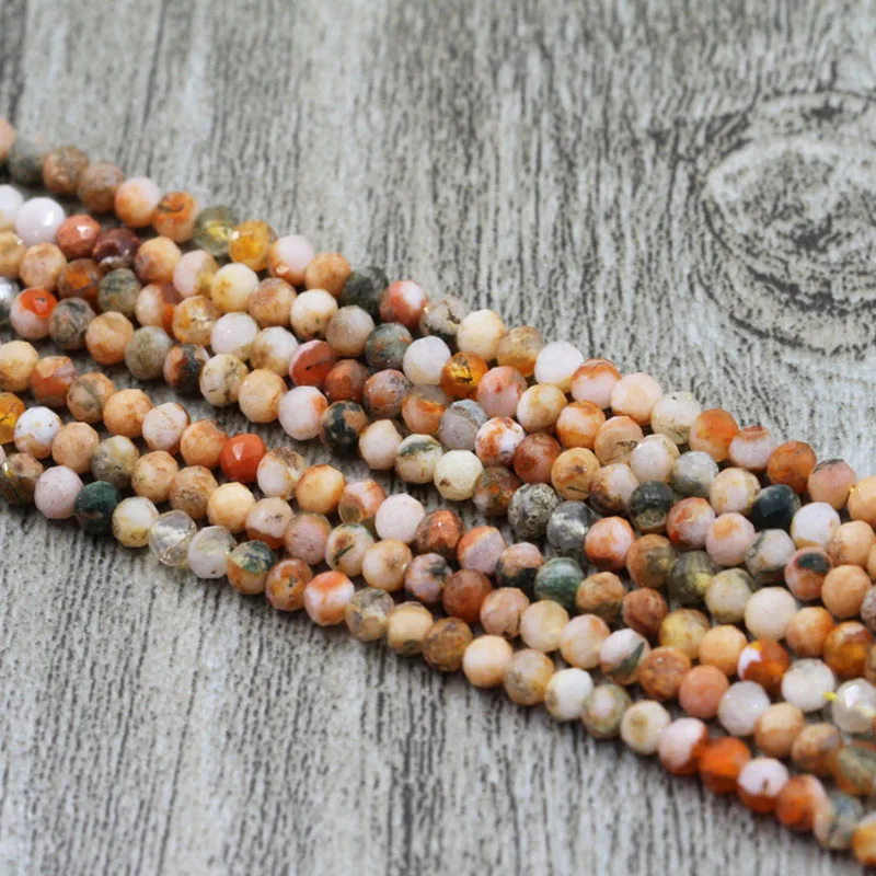 

Fashion 2/3/2*3MM Cut Face AA Natural Labradorite Spectrolite Semi-precious Stone Jewellery Loose Beads