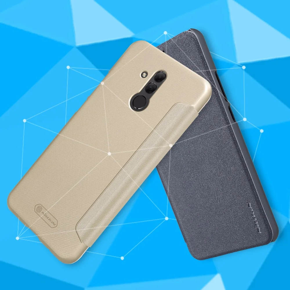 

NILLKIN Sparkle Flip Cover case For Huawei Mate 20 Lite super thin design with Retailed Package