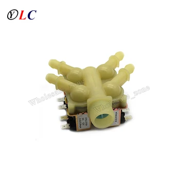

3/4" DC12V 24V AC 220V 110V Washing Machine Four Way inlet valve Solenoid Valve Electromagnetic Valve