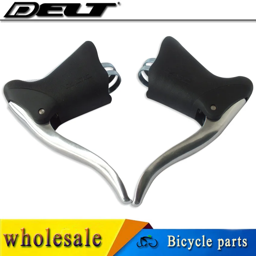Fixed gear Road cycling Bike bicycle brake lever drop flat bar end bar