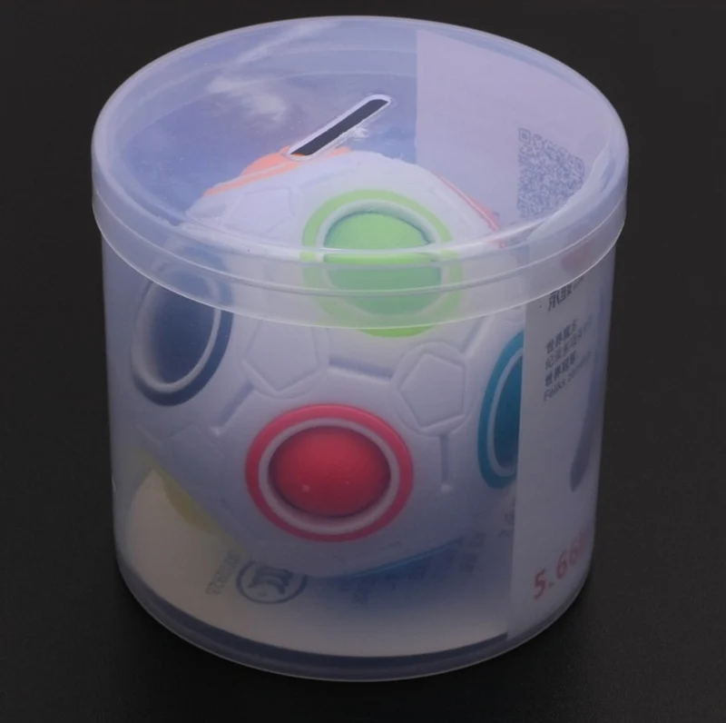 Горячая Yongjun Сферический магический куб игрушки новинка Радужный футбольный пазл кубики обучающие и развивающие игрушки для детей подарок