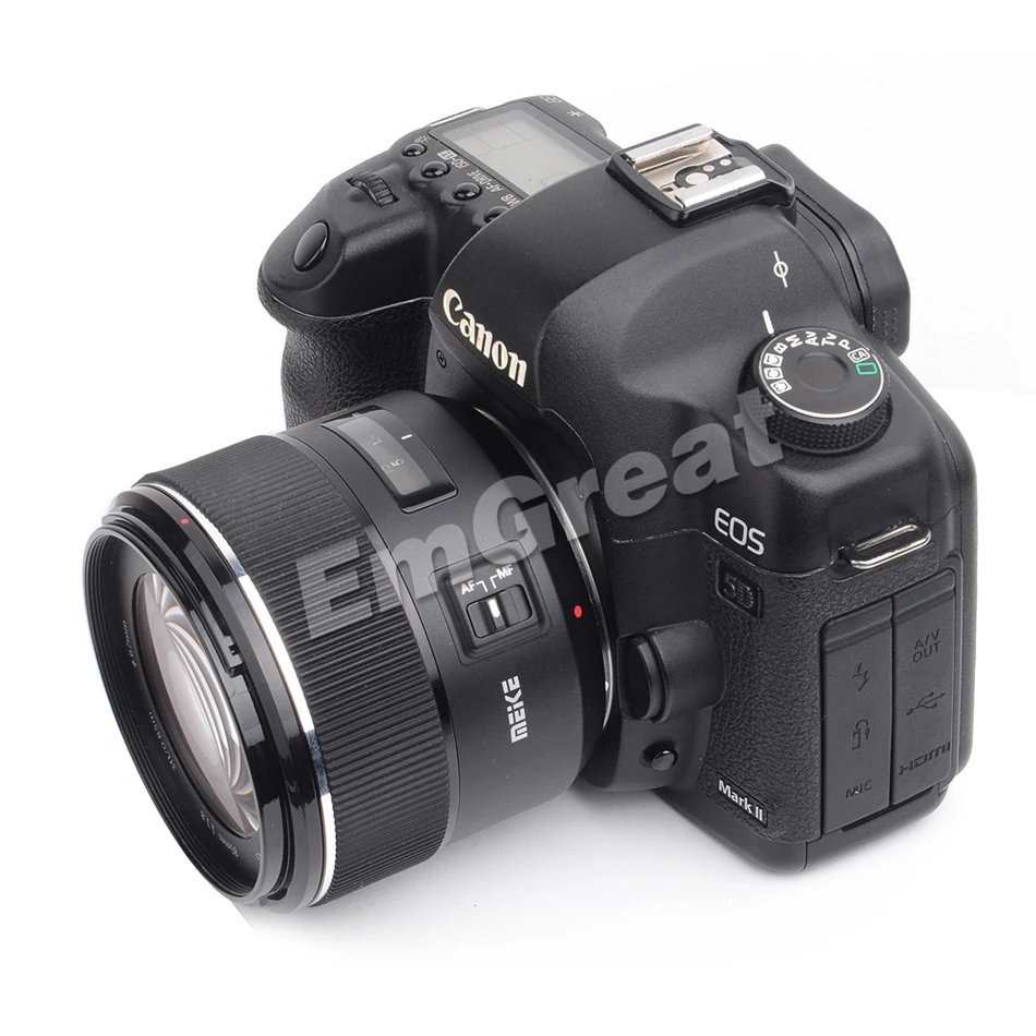 Meike MK 85 мм F1.8 F/1,8 Автофокус асферический Средний телефото полный рамки DSLR объектив для Canon EOS EF Крепление объектива 6D 600D 80D 5D