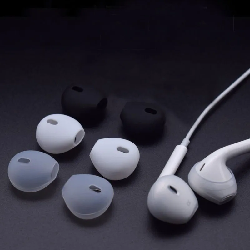 1 пара силиконовые наушники капельки чехол для наушников Iphone X XR Air Pods ушные