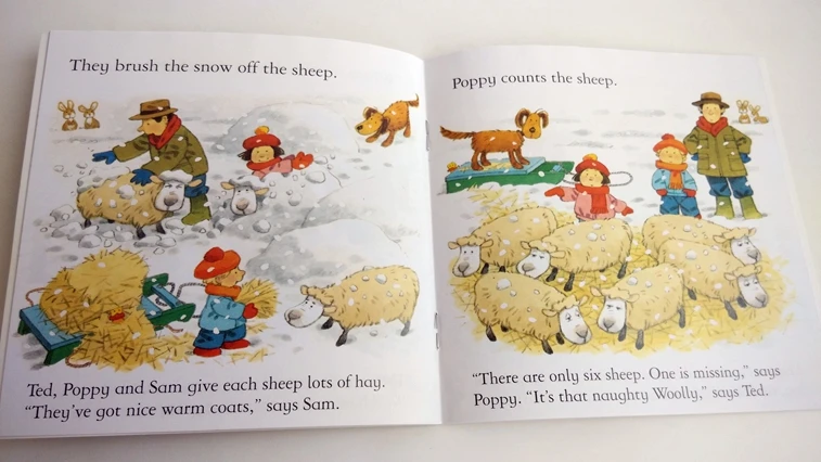 Educativos para Crianças Livros Conjunto Usborne História Imagem Farmyard Contos Bebê Famoso Inglês Livro Brinquedos 15x15 cm 20 - 41 Computers & Electronics