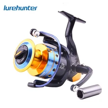 Новая Металлическая спиннинговая Рыболовная катушка 11BB 5,2: 1 рыболовные снасти Pesca Carrete спиннинговая катушка фидер Карп рыболовное колесо