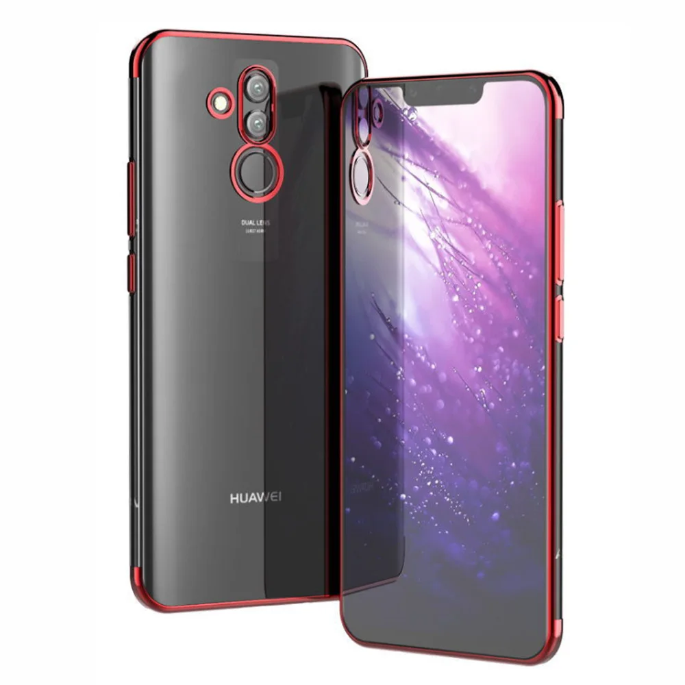Funda Para Huawei Mate 20 Lite Verco Case - Funda De Silicona Transparente Antiarañazos, Delgada Y Ligera