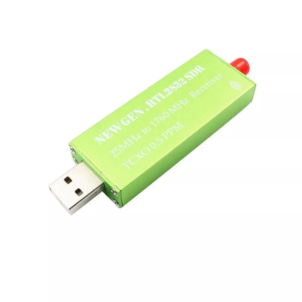 Профессиональный премиум USB RTL-SDR с 0.5PPM TCXO металлический чехол SMA R820T2 RTL2832U