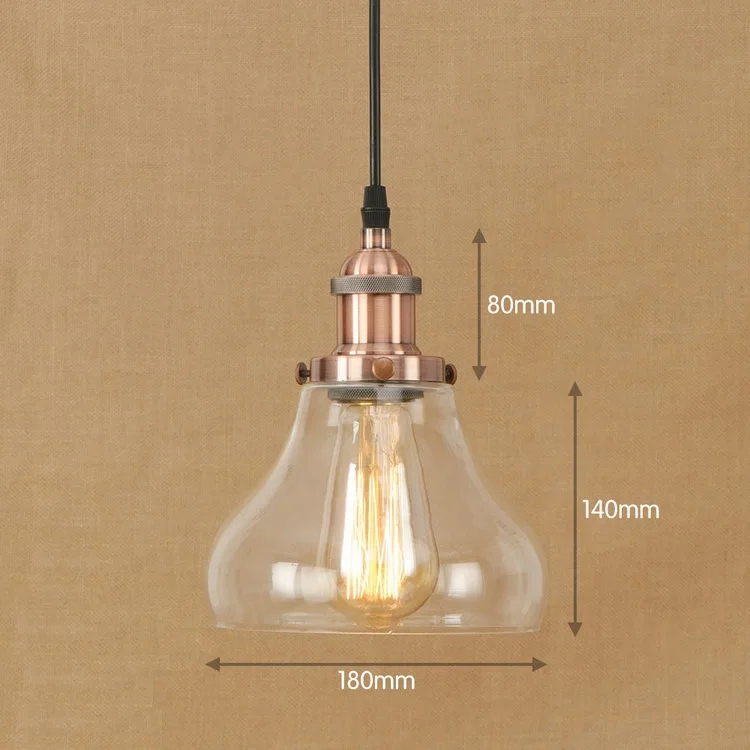 Iwhd hierro lampen vintage retro colgante lámpara LED estilo loft industrial colgante lámparas cocina iluminacion