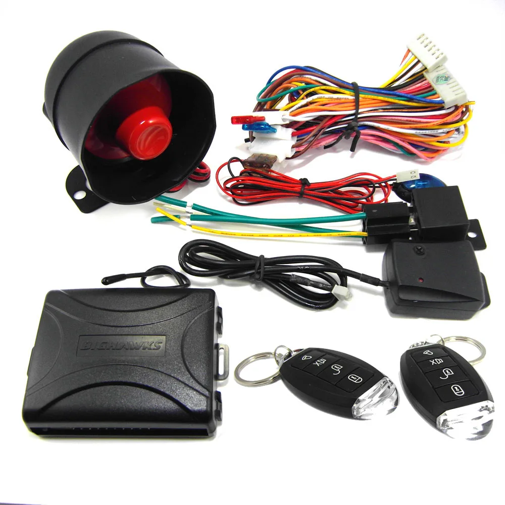 

SieNSen Universal Car Alarm Systems Auto Remote Central Kit Door Lock Vehicle Keyless Entry with Remote Control M802-8229