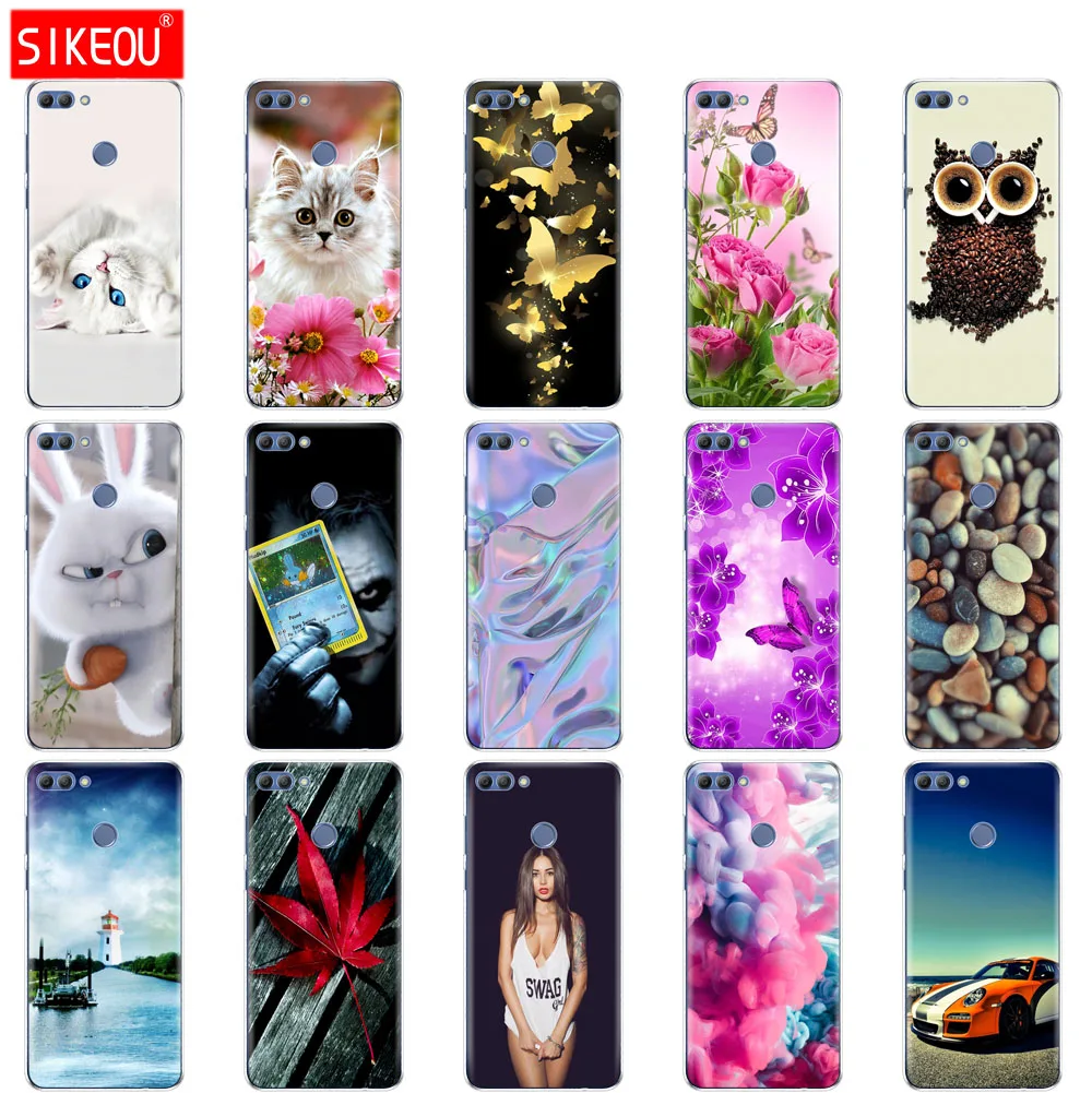 

silicone case for huawei Y9 2018 case coqa soft tpu cover for huawei Y 9 2018 cover funda full 360 Protective shell bags