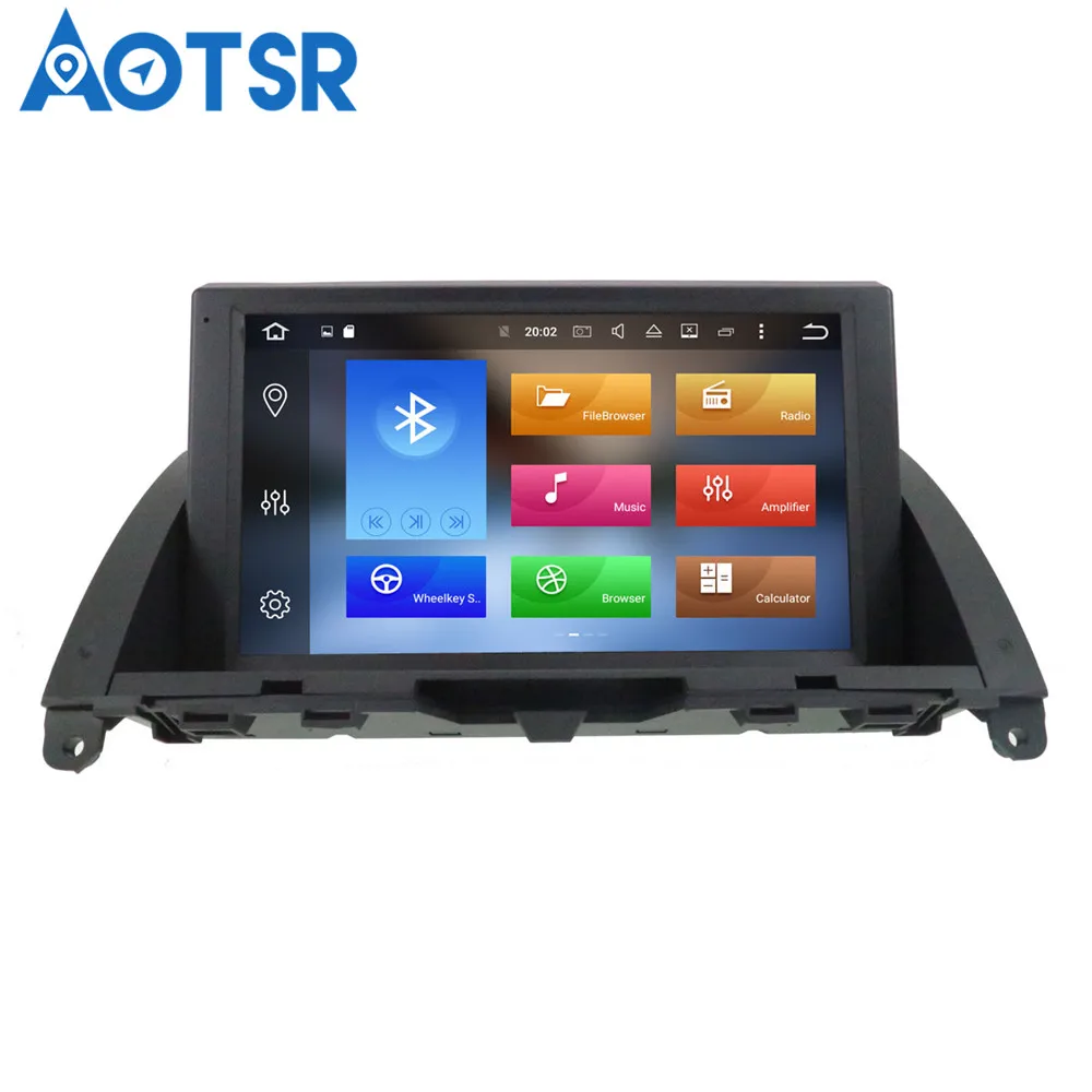 Android 9 0 32g Автомобильный Радио dvd плеер GPS навигация для Mercedes Benz C klasse w204 2007 2011