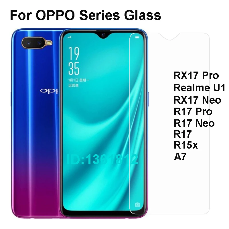 OPPO R17 R15x A7 RX17 Pro Neo Tempered Glass Protective Film For OPPO Realme U1 Glass Screen Protector Mobile Phone Film OPPO R17 R15x A7 RX17 Pro Neo Tempered Glass Protective Film For OPPO Realme U1 Glass Screen Protector Mobile Phone Film